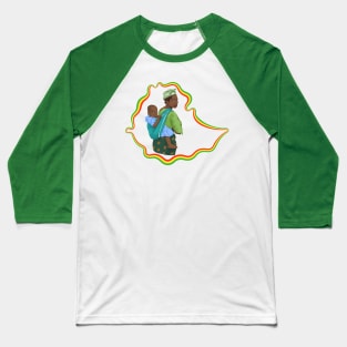 እማማ ኢትዮጵያ Baseball T-Shirt